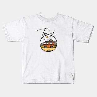 Van Traveller White Kids T-Shirt